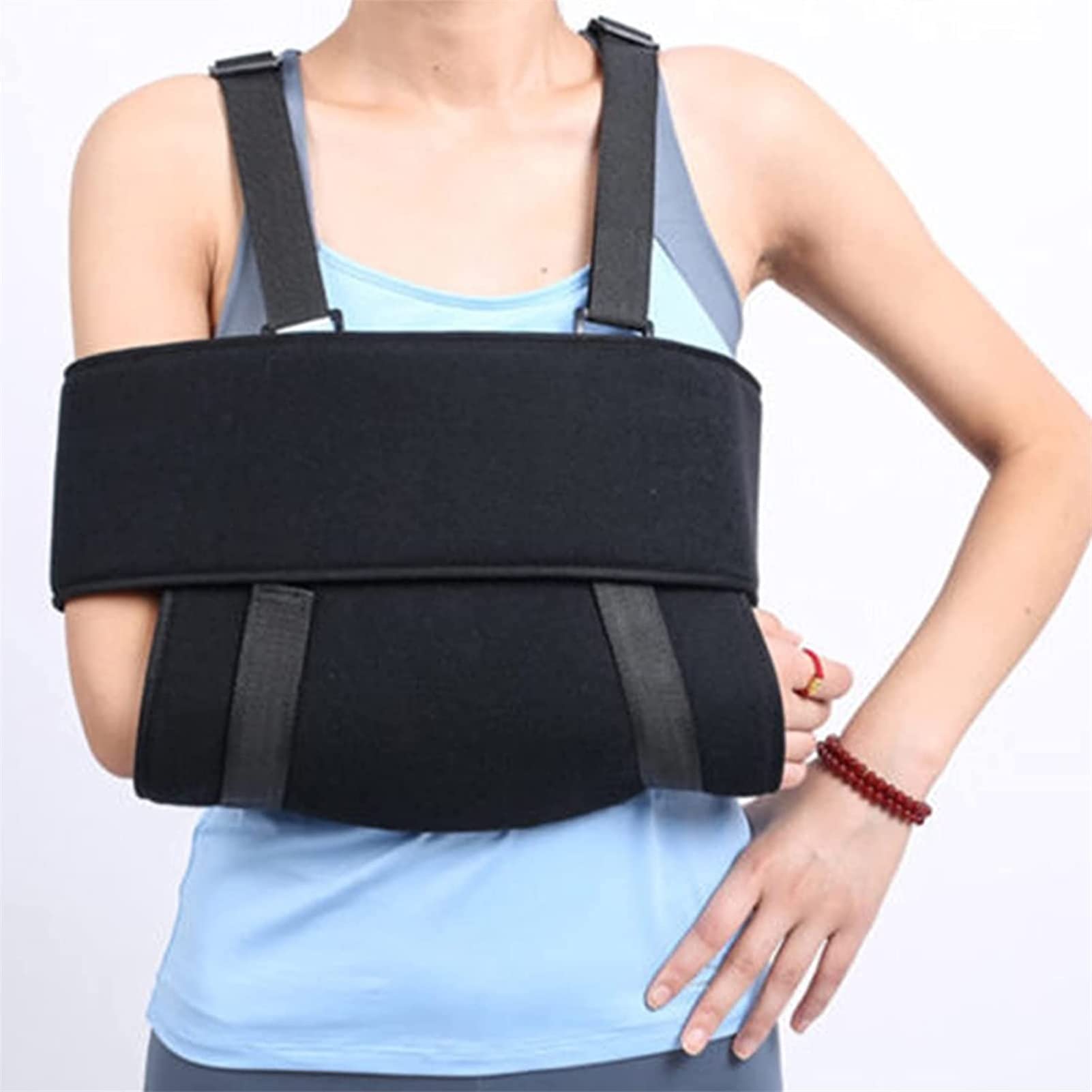 Cabestrillo para Brazo Soporte para Hombro Codo Hombro Fijación con Cabestrillo para Brazo Soporte para Articulación Ajustable Soporte para Fractura De Muñeca