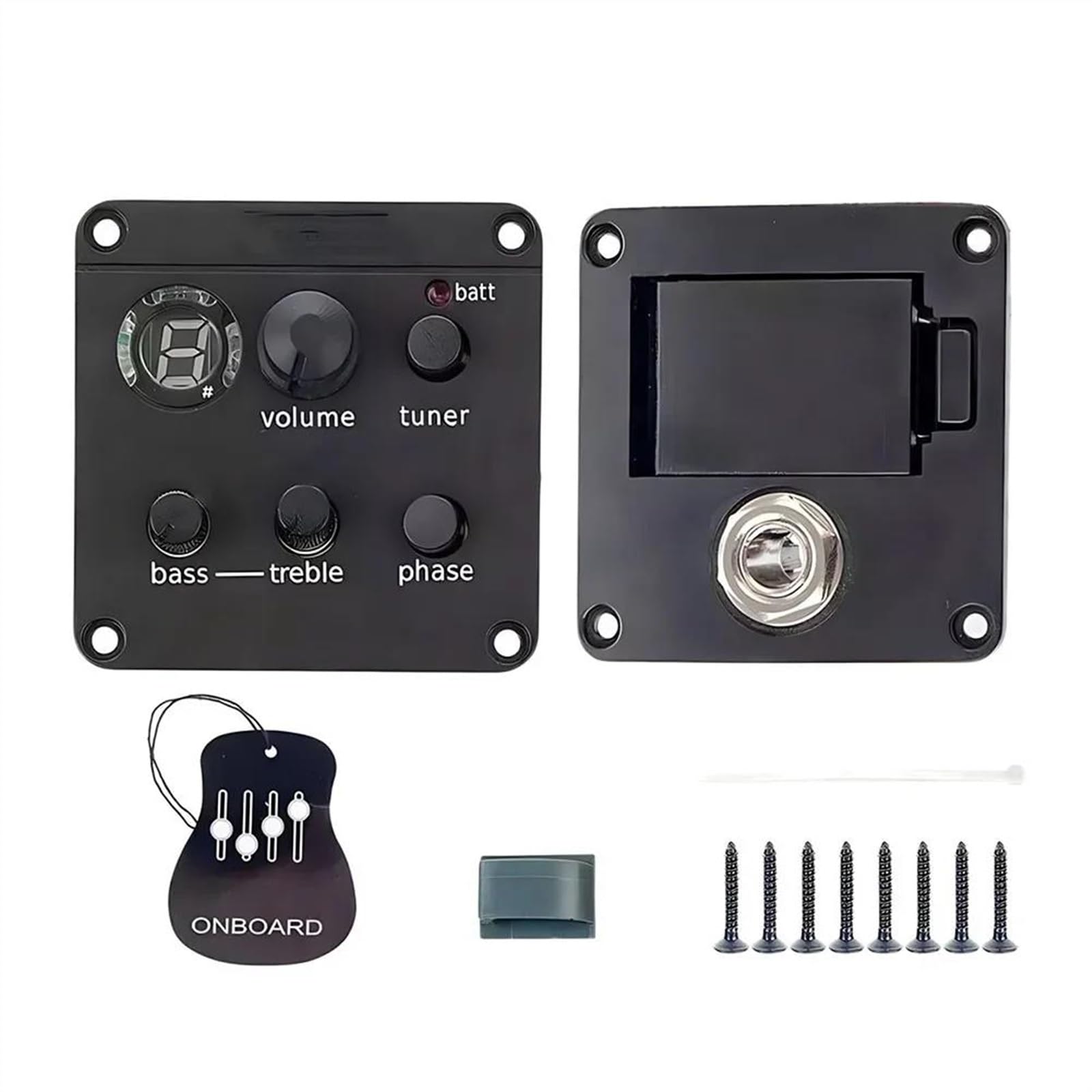 1 Szt. Folk Guitar Pickup Gitara Akustyczna Do Systemu Przedwzmacniacza EQ Do Wzmacniaczy Gitar Akustycznych Akcesoria Instrumenty Muzyczne