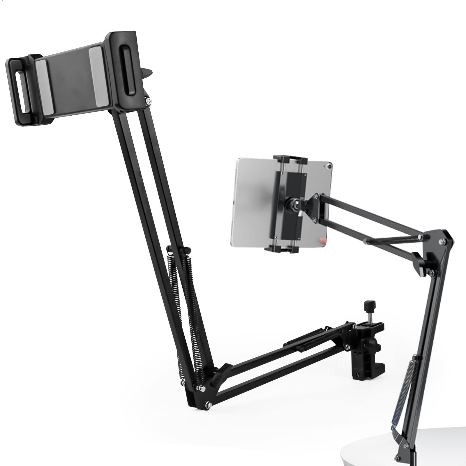 Supporto Tablet Letto Braccio Regolabile 360° Porta Cellulare Universale per Dispositivi 4"-13"