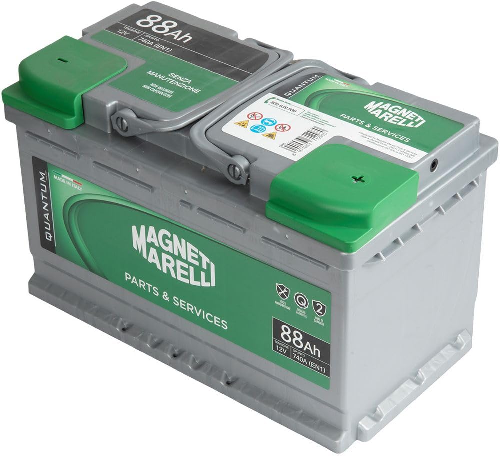 Magneti Marelli Batteria per auto 90AH 12V 740A EN1 per cassetta L4