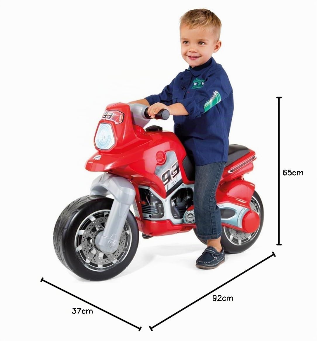 MOLTO | Moto Molto Cross | Scooter Tout Terrain | Jouets pour Enfants sûrs et Robustes | Favorise Un développement sain de l'enfant | +18 Mois