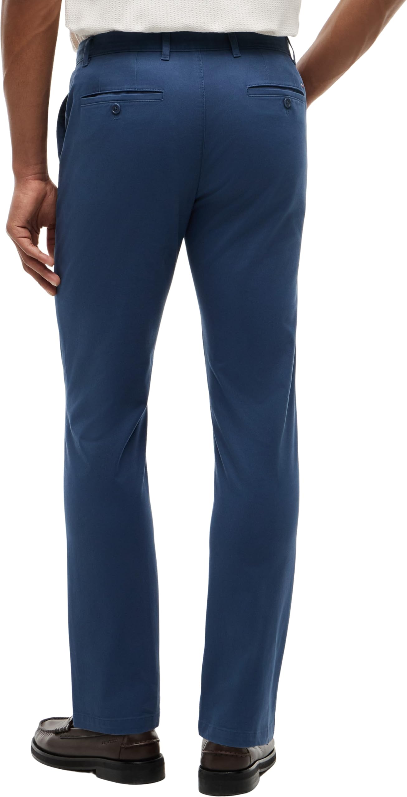 Tommy Hilfiger Uomo Pantaloni Chino Core Denton Essential Twill Straight Fit