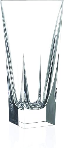 Miniatura 2 de Barski Highball - Juego de 6 vasos Hiball - Cristal de cristal - Bellamente diseñado - Vasos para beber - para agua, jugo, vino, cerveza y cócteles