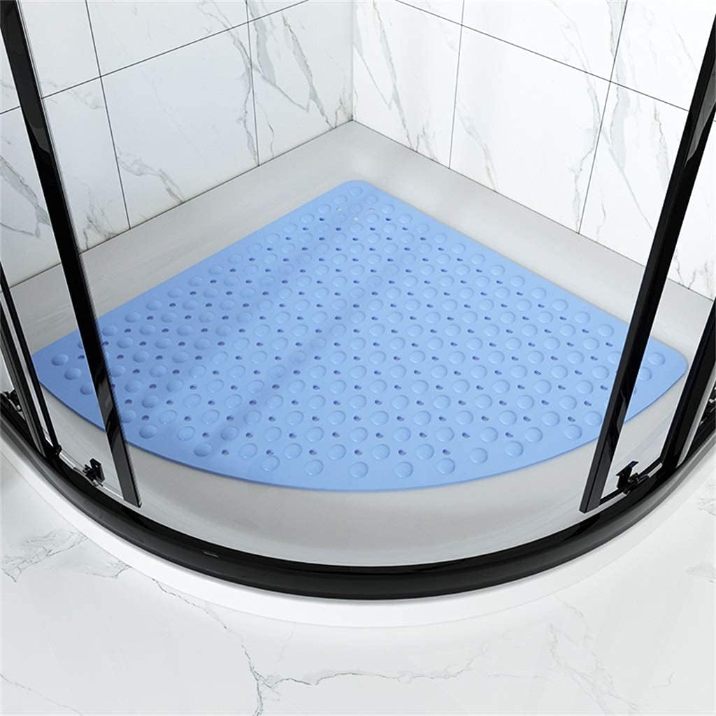 Large Shower Mat Non Slip Rubber Corner Anti Mould Quadrant