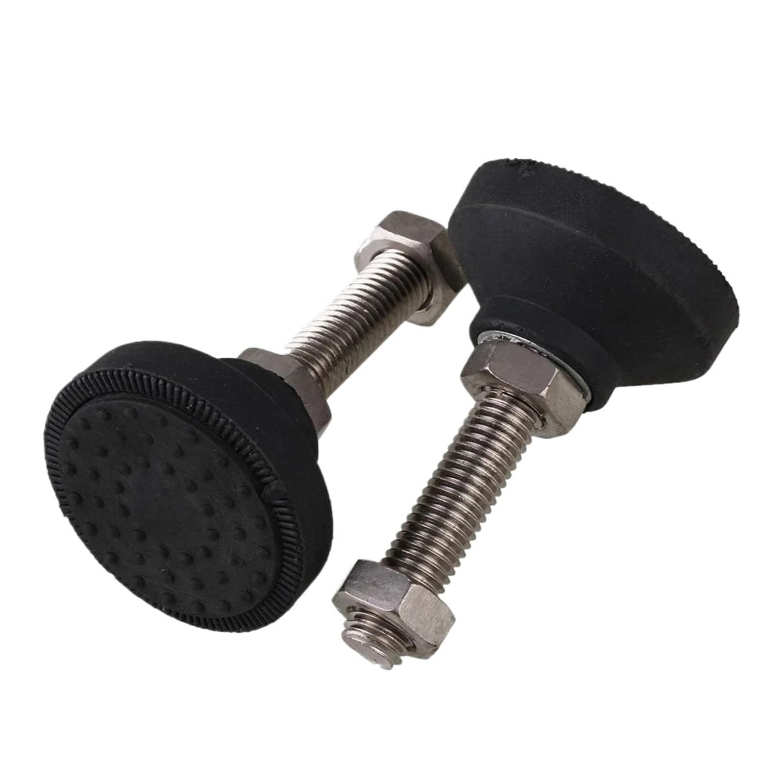 Gambe regolabili per mobili Piedini Livellatori Regolabili for Mobili Filettatura Nera M8 M10 M12 Confezione Da 4/6/10 Pz(4pcs,50xM10x50)