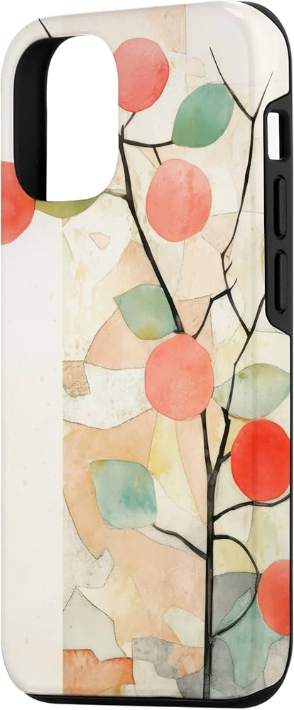 Amazon.co.jp: iPhone 15 リンゴの木の絵画アート創造性