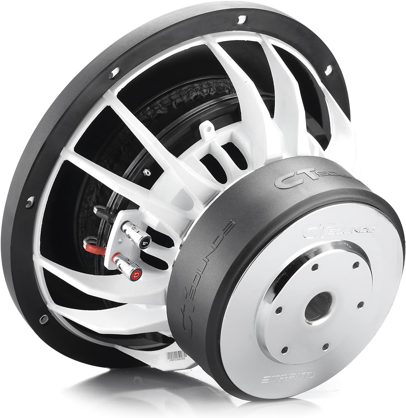 CT Sounds STRATO-12-D4 2500 Watts Max 12 Inch Car Subwoofer Dual 4 Ohm