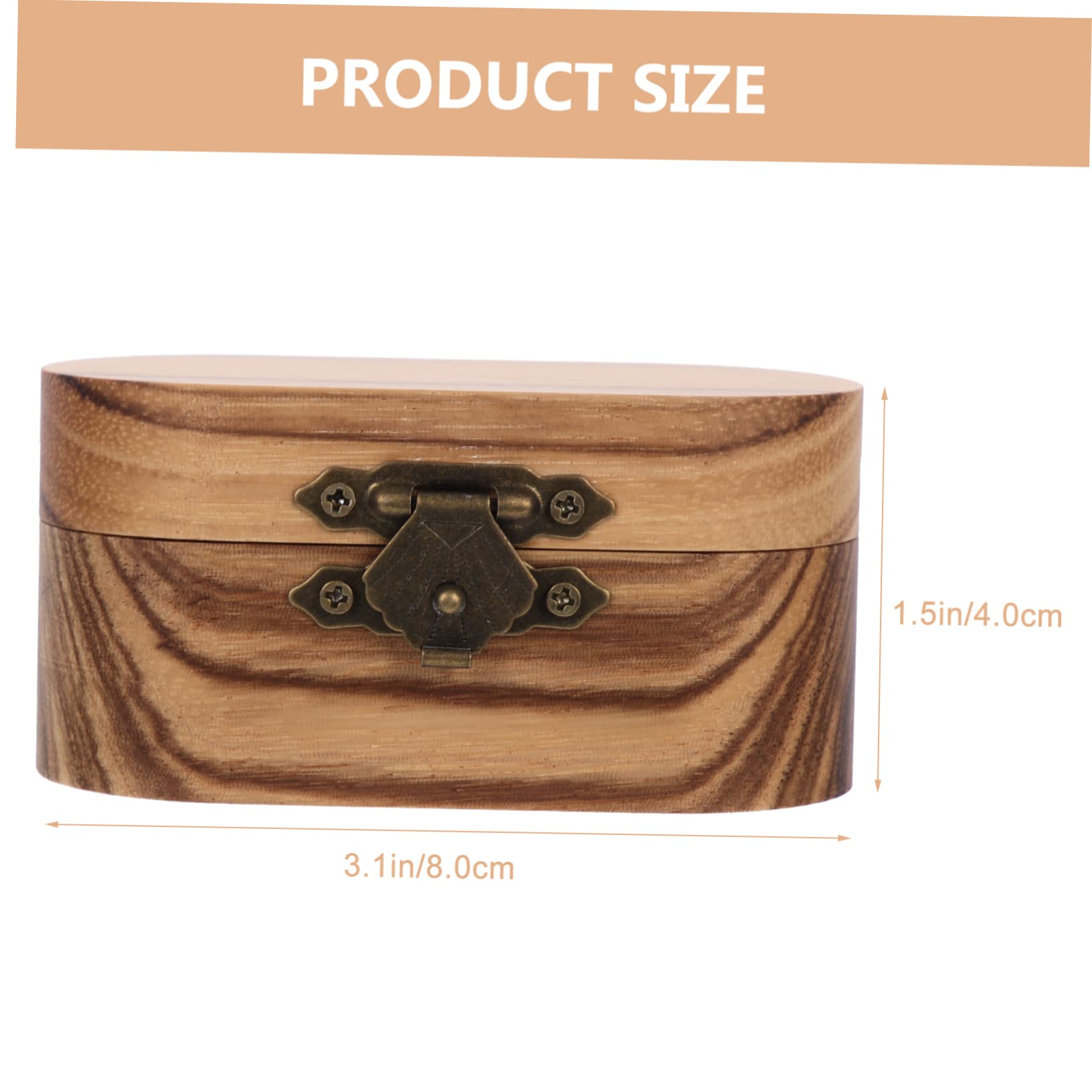 Toddmomy Box Guitar Pick Storage Box Guitar Pick Case with Retro Design for Travel and Concerts present and Musicians