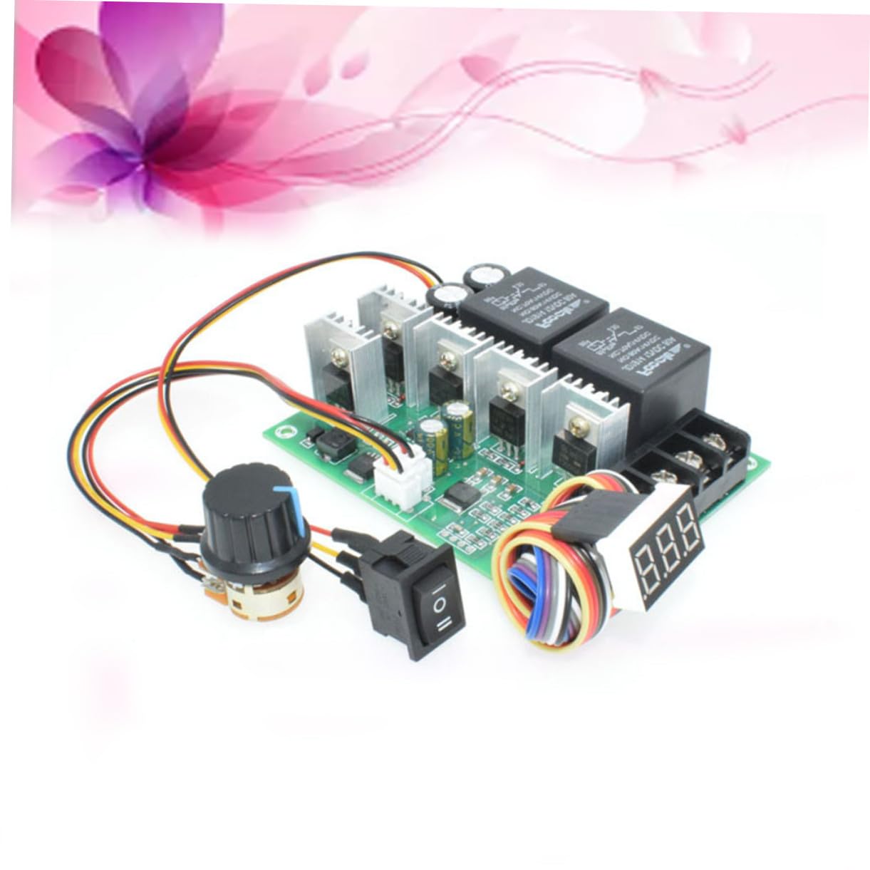 Controlador Pwm Motor Regulador Ajustable Reversible para Motores Pequeños Aptos Industrial