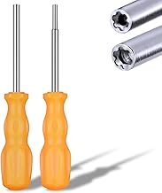 Special Screwdriver for Gaming Consoles, Set of 2, Star Screwdrivers, 0.15 & 0.18 inches (3.8 & 4.5 mm), Compatible with Nintendo, Nintendo, SNES, N64, NES, SEGA SFC Cartridges, Game Consoles, Battery
