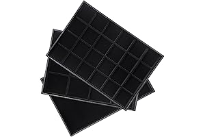 Premium Jewelry Drawer Organizer Trays - Maintain the Luster of Your Beloved Accessories