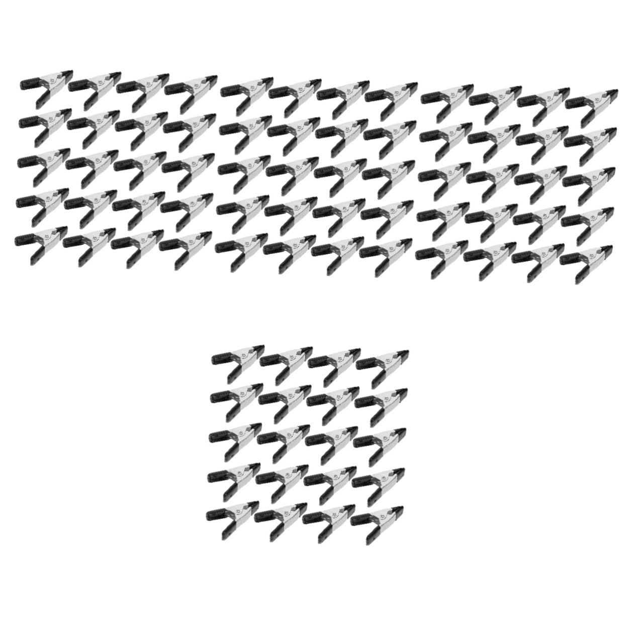 Angoily 80pezzi Clip Di Fissaggio Per Fondali Plastica Clip Molla Heavy Duty Per Fotografia Supporto Stabile e Versatile Facile Da Trasportare e Conservare