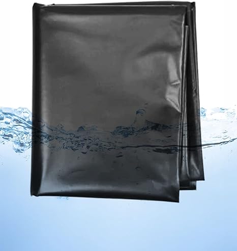 Image Waterproof Pond Liner, HDPE Membrane Tarp for Small Ponds, Fish Ponds, Streams Fountains and Garden Waterfall, 13x13ft 16x20ft 20x26ft 23x39ft 26x59ft 30x66ft 33x72ft 36x46ft 39x59ft 46x46ft Image Waterproof Pond Liner, HDPE Membrane Tarp for Small Ponds, Fish Ponds, Streams Fountains and Garden Waterfall, 13x13ft 16x20ft 20x26ft 23x39ft 26x59ft 30x66ft 33x72ft 36x46ft 39x59ft 46x46ft
