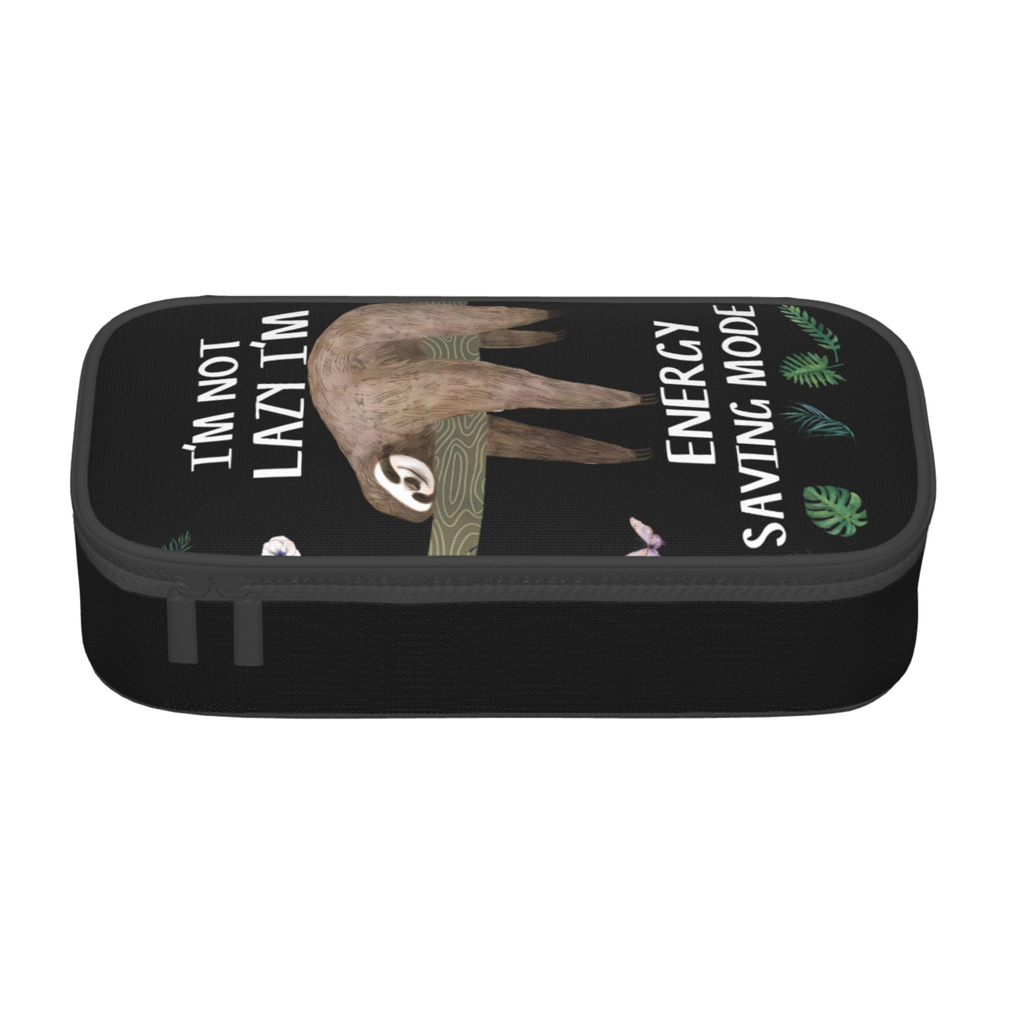 Abaysto Sloth Pencil Case Large Capacity Pencil Pouch Pen Bag Cosmetic Portable Gift for Office School Teen Girl Boy Men Women Adult — image 1