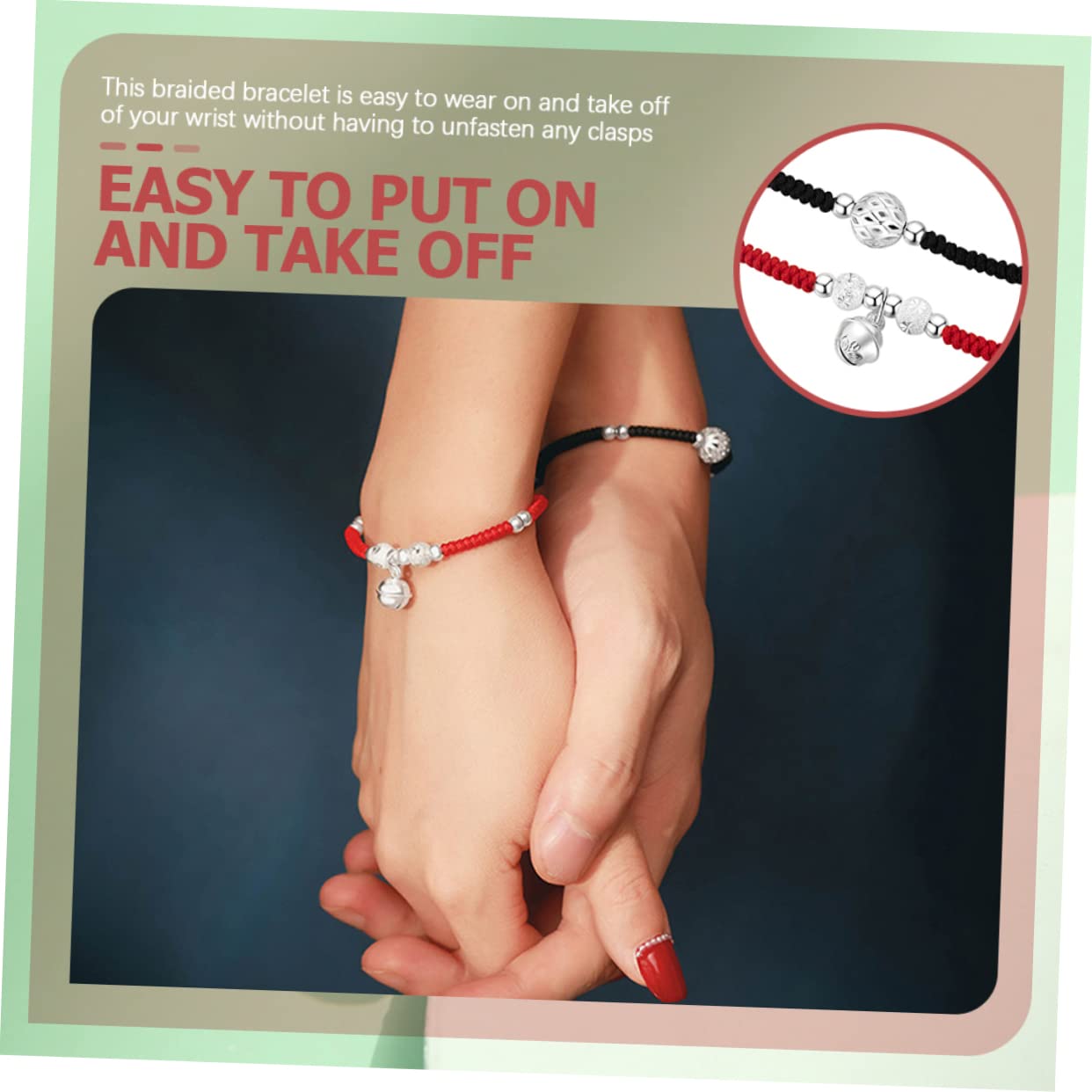 GALPADA 10piezas Pulsera Trenzada De Amistad Cuerda Para Parejas y Diseño Boho Cómodo Para Ocasiones Especiales