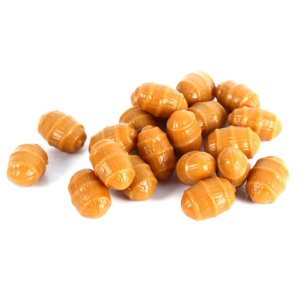 ANKROYU Tiger Nut Baits, Plastic Carp Fishing Soft Floating Artificial Tiger Lures, 20PCS