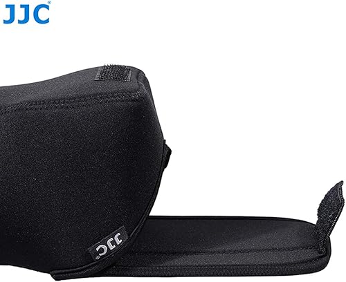 Vista 46 de JJC - Funda de neopreno ultraligera para cámara Sony A6600 a6500 a6400 a6300 a6100 a6000 a5100 + 0.709-2.165 in/E 1.969 in F1.8, bolsa para Fuji
