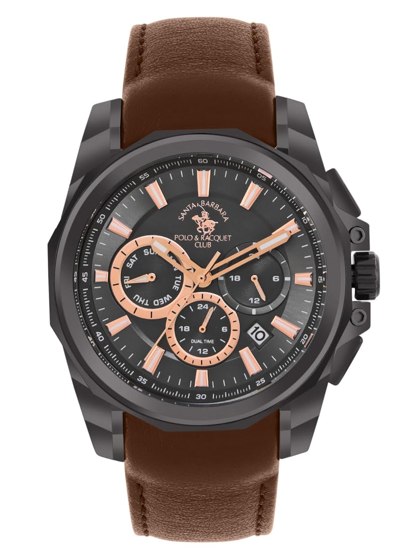 Santa barbara polo & racquet club Analog Black Dial Mens Watch-SB.1.10511-5 (B0D2HQNNBR) Amazon Price History, Amazon Price Tracker