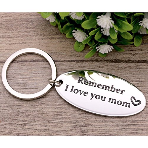 Mother's Day Birthday Keychain- Remember I Love You Mom, Best Gift For Mom #TOP1