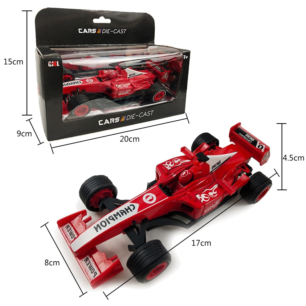 KUONTD Toy Cars Set Mini Racing - F1 Cars Hot Flame Alloy Sports Model, Diecast Alloy Collectible Toy C-ar M-odel, Racing Vehicle Game - Image 4
