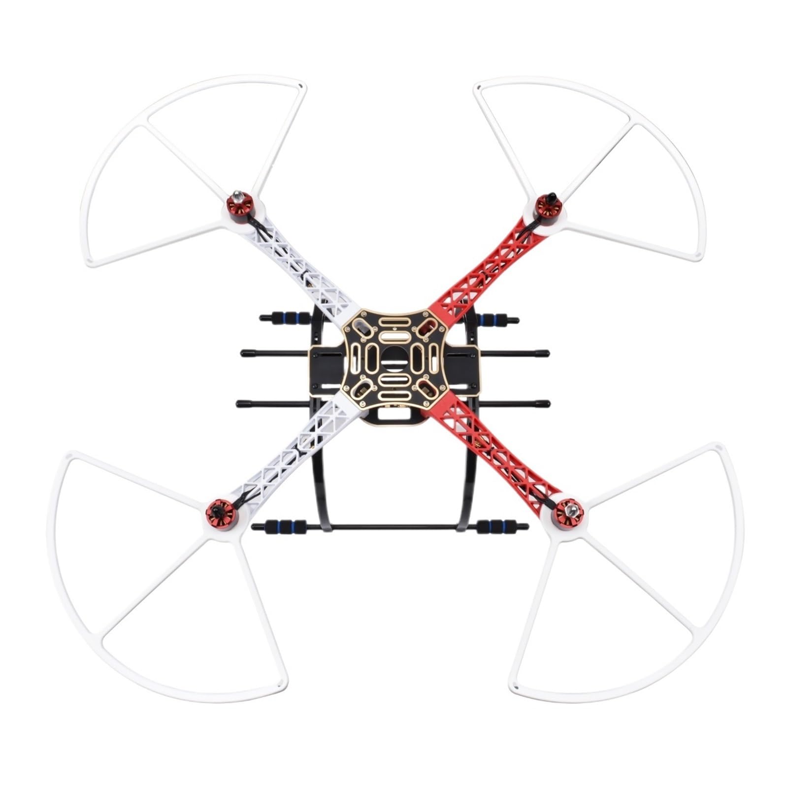 Kit telaio drone F450 450mm con carrello e protezione