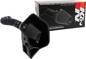K&N Cold Air Intake System: Dry-Flow Air Filter, Increase Performance & Towing: Compatible with 2019-2025 Chevy/GMC/Cadillac Silverado 1500, Suburban, Tahoe, Sierra 1500, Yukon, Escalade, 30-3110
