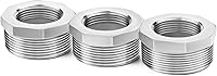 Vista 9 de ChillWaves Montaje de tubería de acero inoxidable 304, buje hexagonal reductor de 1 pulgada NPT macho x adaptador de rosca hembra NPT de 1/2 pulgada