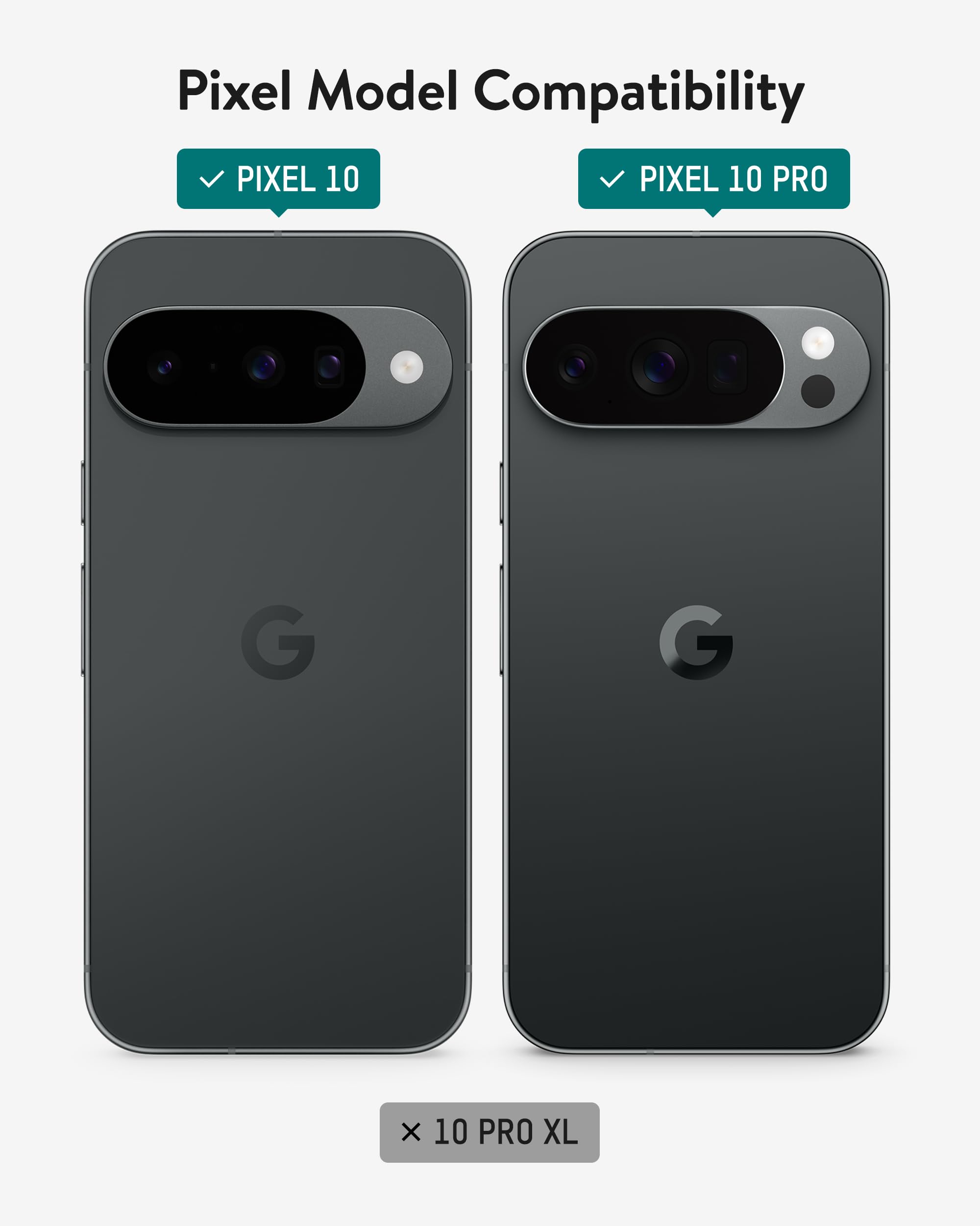 Google Pixel 10/10 Pro (2025) Custodia in Pelle Premium Magsafe Qi2 Antiurto Nera