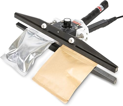 Miniatura 12 de Máquina selladora térmica portátil de mano R-PACK FKR-200, 8 pulgadas, para bolsa de aluminio, bolsa de Kraft, bolsa de Mylar
