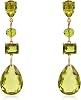 Teardrop Dangle Earrings for Women - Multicoloured Birthstone Jewellery, Hypoallergenic Gift