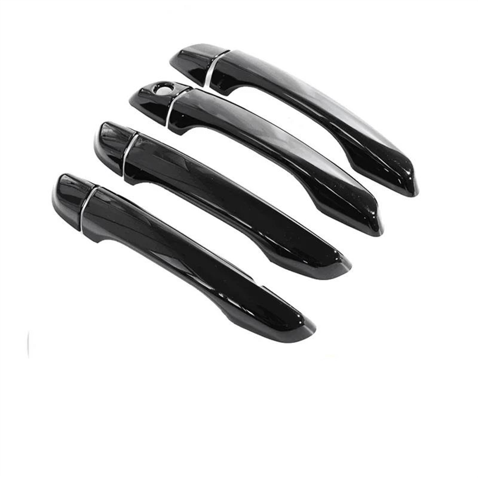 Csspdm Chrome Car Door Handle Cover Exterior Trim Decoration Accessories Abs For Peugeot 508 508Sw Sw Mk1 11~18(Chrome)