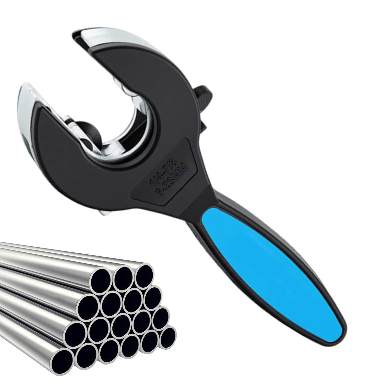 Coupe-tubes aluminium pour entretien industriel cuivre et fer avec cliquet lourd