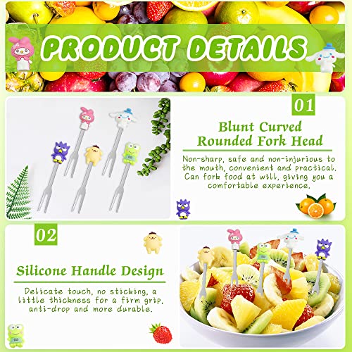 REFORUNG 5 Pz Forchetta da Dolce e da Frutta in