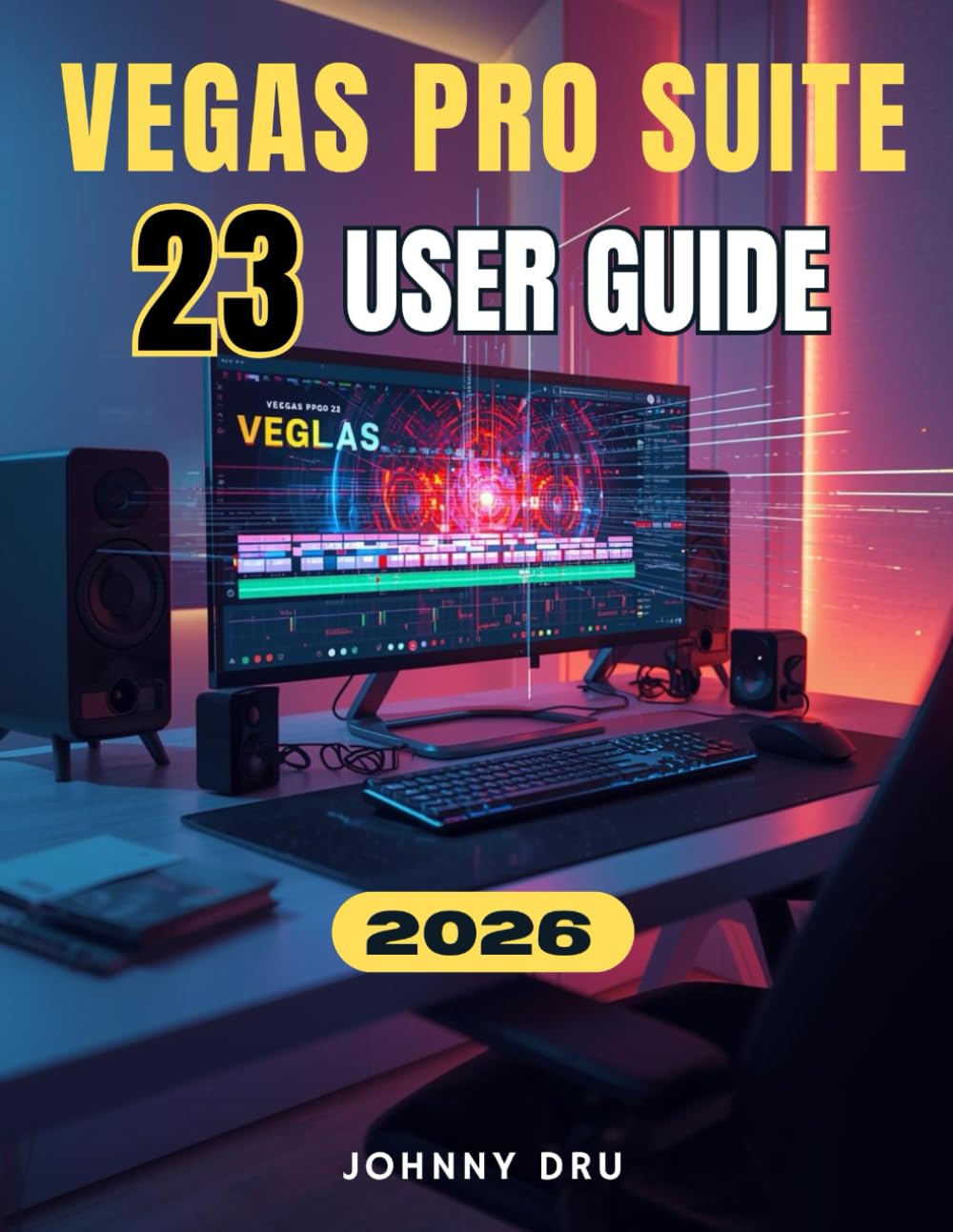 VEGAS PRO SUITE 23 USER GUIDE: The Complete Step-by-Step Manual for Beginners — for Setup, Editing, Optimization and Create Stunning Videos
