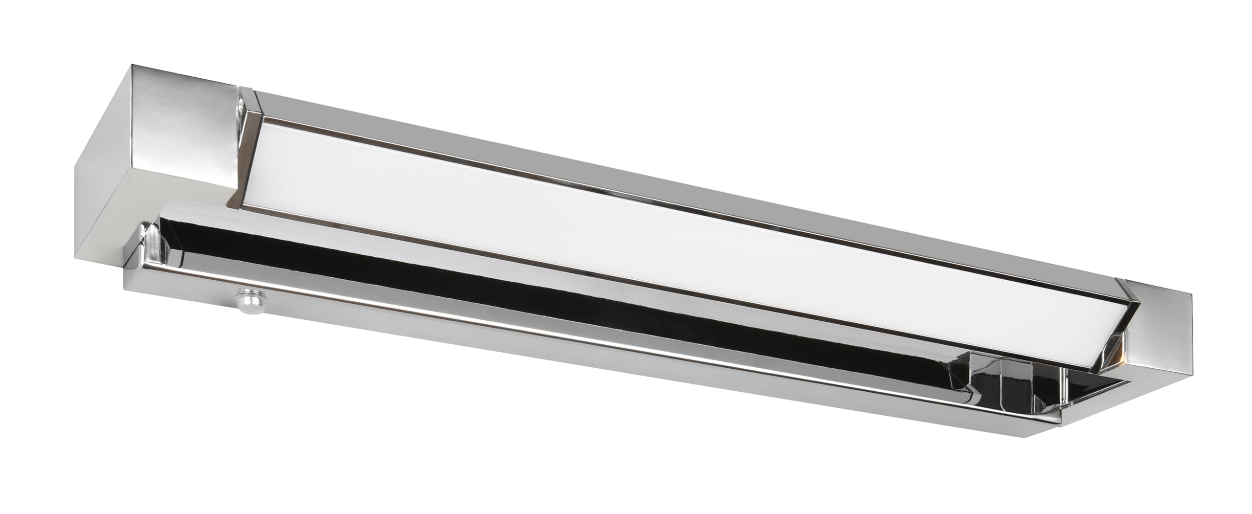 Trio Leuchten Fabrizio 284770106 LED Bathroom Wall Light, Chrome Aluminium, 9 Watt LED, Adjustable Light Colour, Dimmable