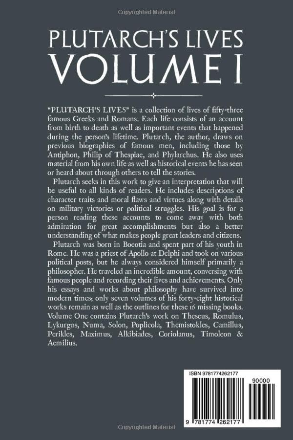 Plutarch's Lives: Volume I - Image 2