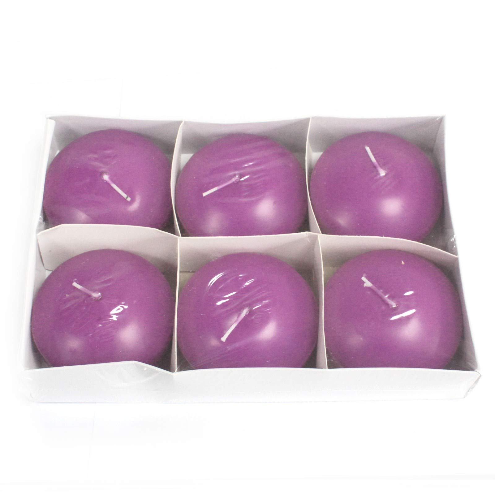 Kdmd Unisex Pink Large Floating Candle - Lavender - (Set Of 3) In