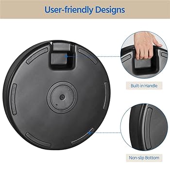 Base Per Ombrellone Yaheetech Riempibile Con Sabbia/Acqua - Supporto Per &Oslash;38-48mm, Giardino E Spiaggia