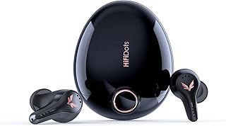 mifo FiiTii HiFiDots Wireless Earbuds Active Noise Cancelling, QC 3071 aptX Lossless Sound Bluetooth Earbuds with APP for Custom EQ, Bluetooth 5.3 Earphones Wireless, IPX7 Waterproof Small Earbuds