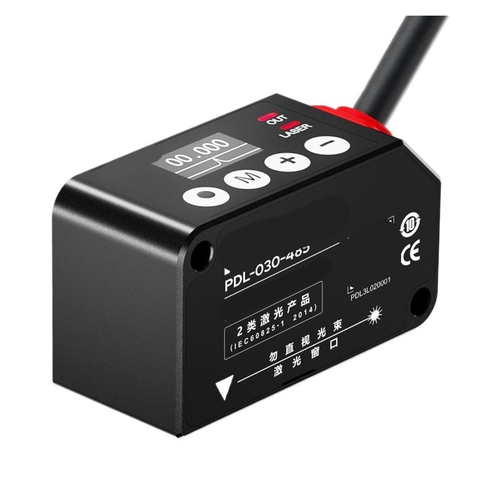 Capteur PDL-200-A de mesure d'épaisseur et hauteur analogique par vibration 485
