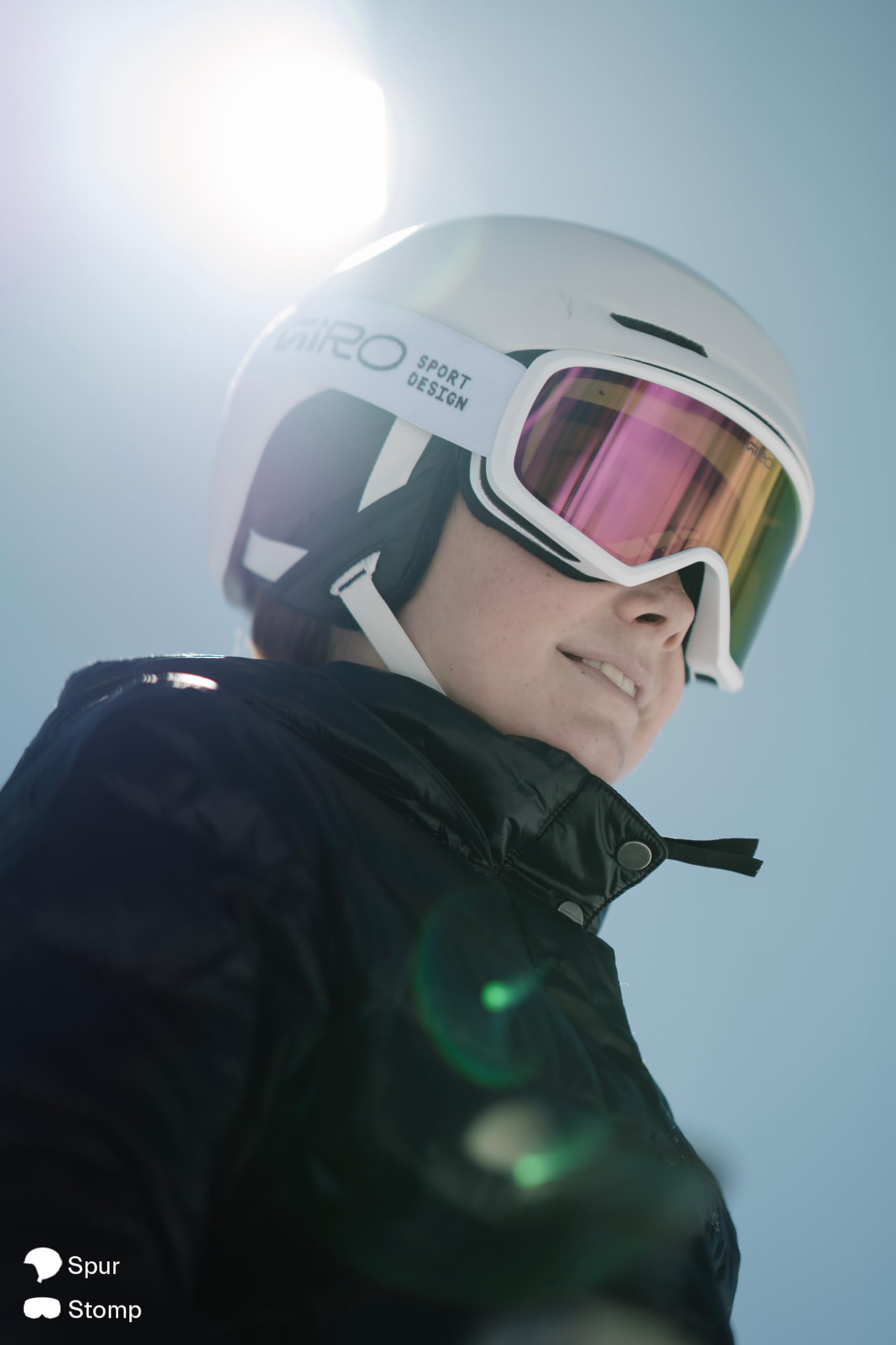 Giro Spur Casco de esquí para niños - Casco de Snowboard para niños y niñas