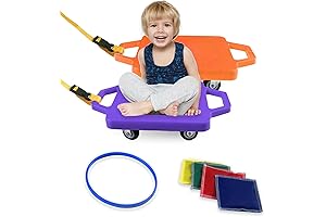 Whirlwind Ways Indoor Scooter Boards for Kids' Balance and Stability