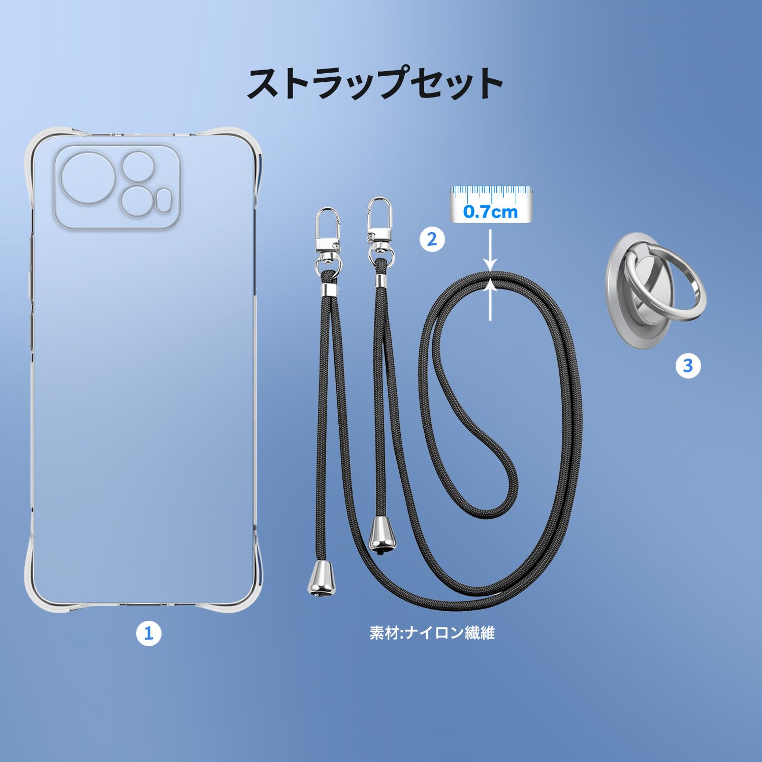 Amazon.co.jp: ASUS Zenfone 12 Ultra 5G 用 ケース 肩掛け