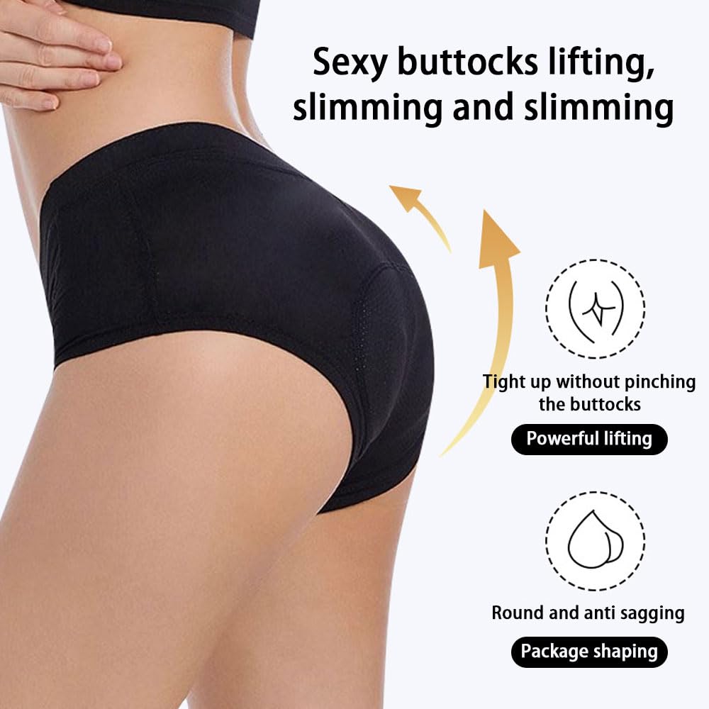Pantaloncini Ciclismo Donna Imbottito in Silicone Leggero Slip Traspirante Intimo Multifunzione Slip Elasticizzati Abbigliamento Dinamico da Ciclismo