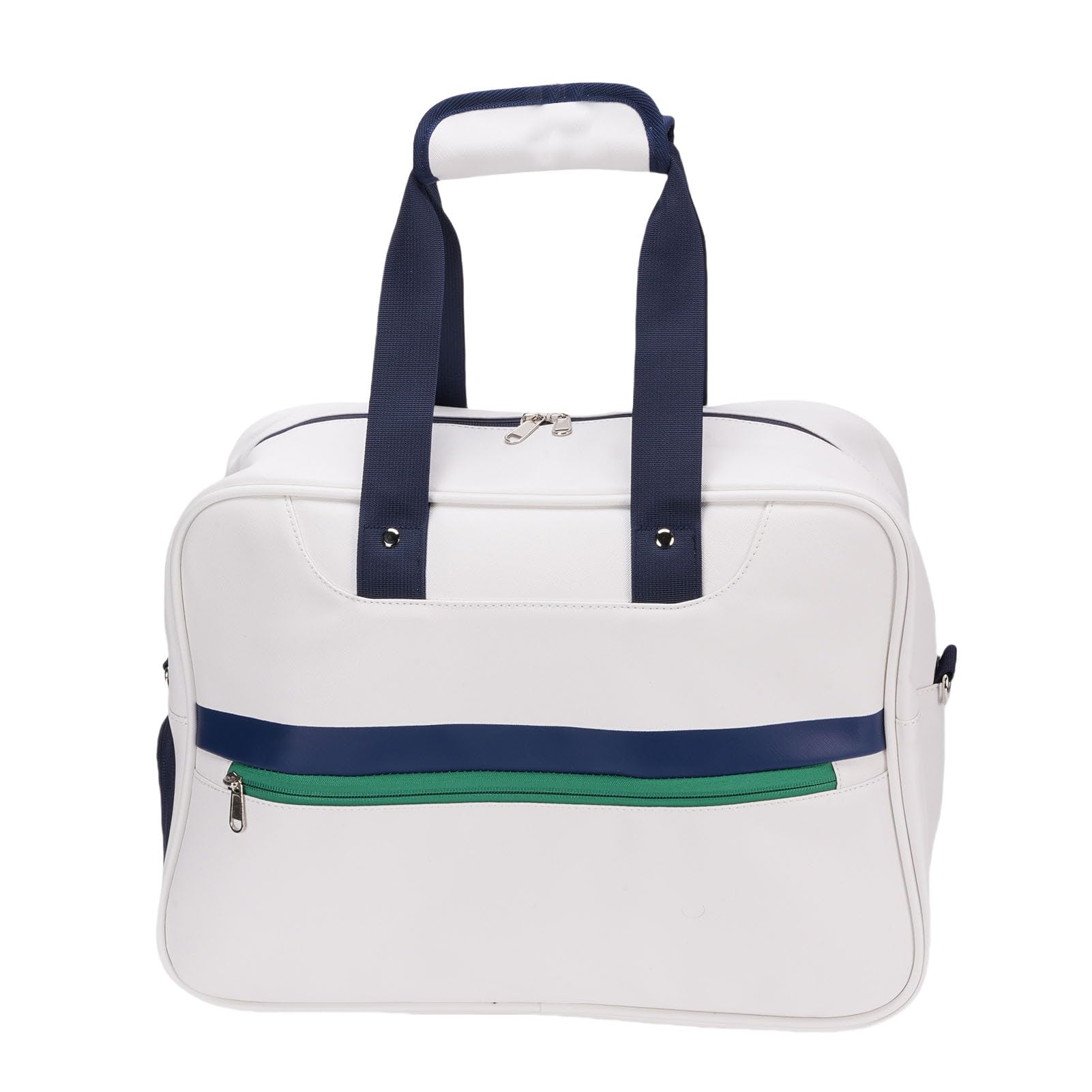 Cosiki Borsa da Tennis, Borse a Tracolla a Tracolla in PU a Prova di Spruzzi di Grande capacità con Scomparto per Scarpe e, Borsa Sportiva Portatile Leggera all'aperto per Donna Uomo