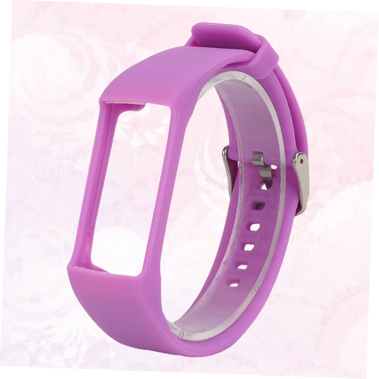 Gatuida 3 Uds Correa De Reloj De Moda Correa De Reloj De Silicona Correa De Reloj Elegante Correa De Reloj De Repuesto Pulsera Inteligente A370 Púrpura