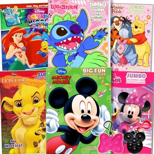 Disney Classics Coloring Book Set for Kids &ndash;...