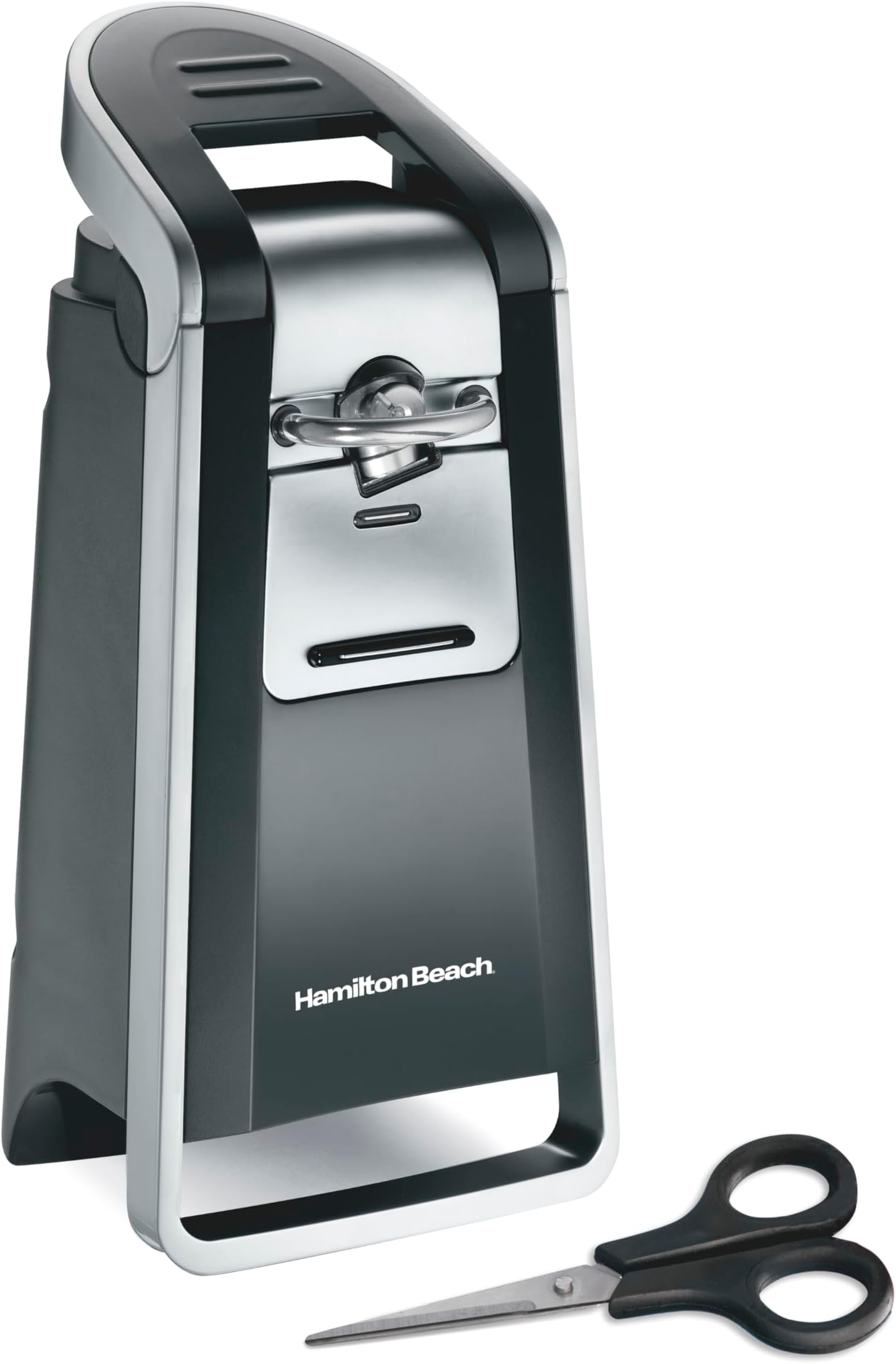 Hamilton Beach 76607 Smooth Touch Can Opener, Black and Chrome