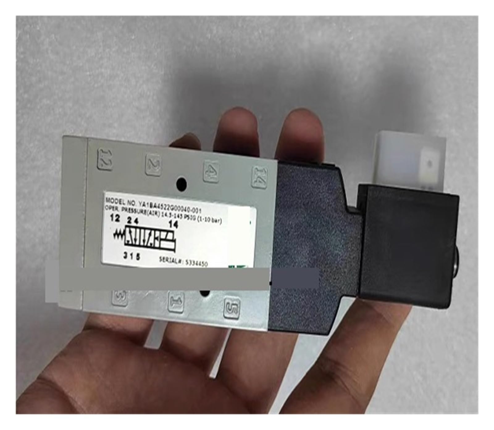 NACODLUL YA1BA4522G00040-001 G1/8 AC220V Solenoid Valve