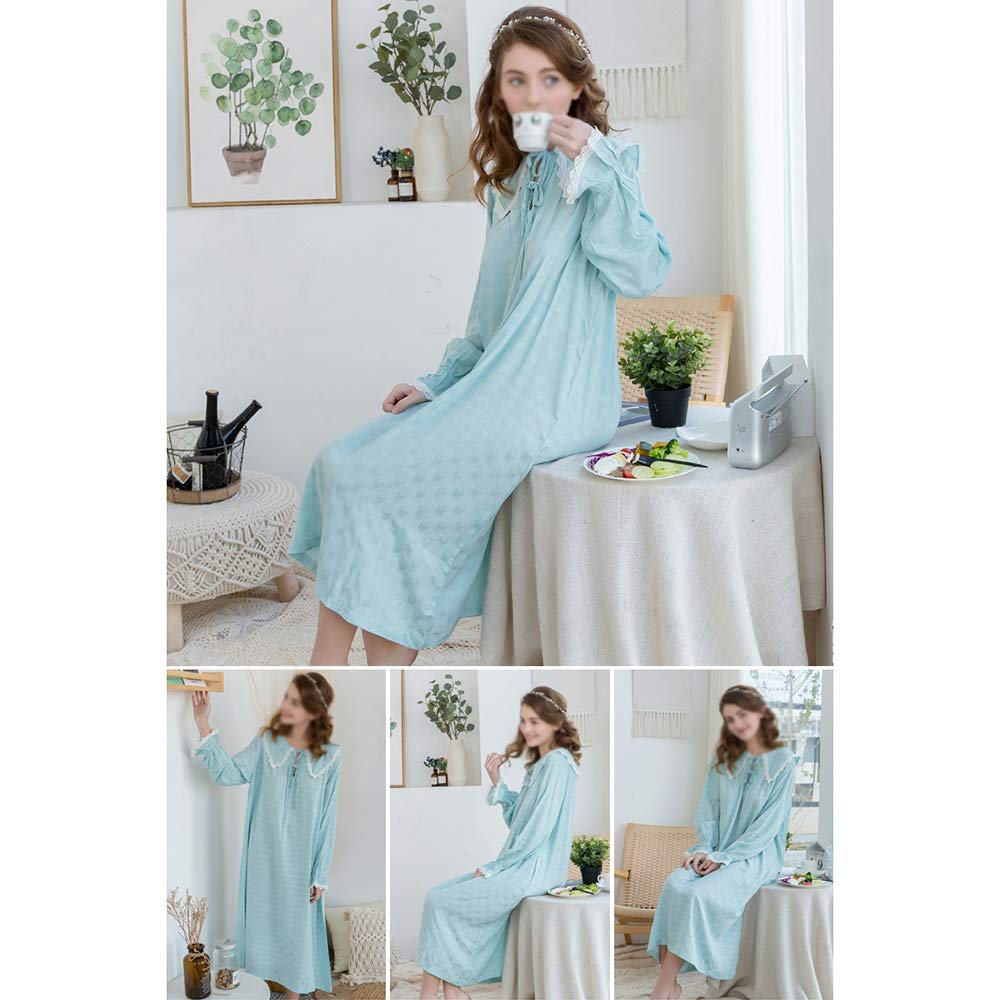 Pijamas de mujer Lencería Ropa de dormir Pijamas de mujer Pijamas de algodón de verano Pijamas largos y ligeros Ropa informal, Conjunto de pijamas de mujer ligeros 100% algodón, Verano Suave y cómod